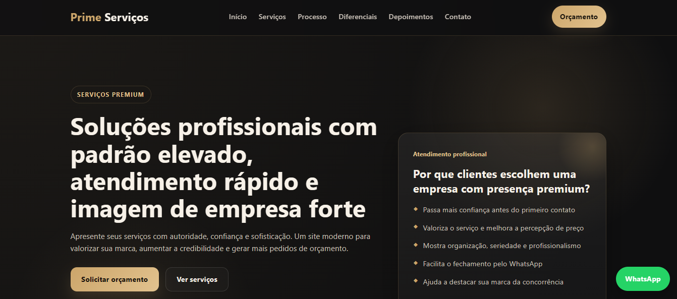 site-servico